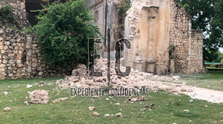 Se derrumba Iglesia en Tihosuco