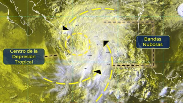 Dolores se desagrada a depresión tropical este sábado