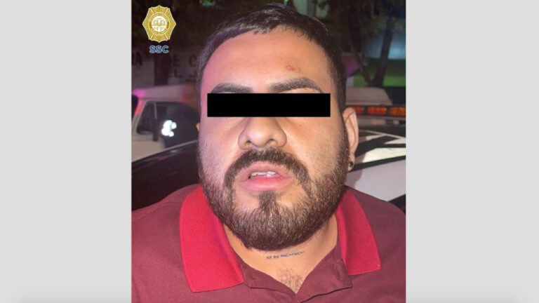 Capturan a ‘El Barbas’, presunto extorsionador de La Unión Tepito