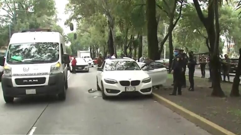 Ejecutan en Coyoacán a neurólogo a bordo de su BMW