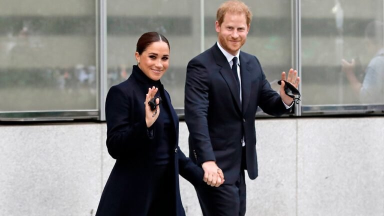 El príncipe Harry y Meghan Markle visitan el WTC de NY