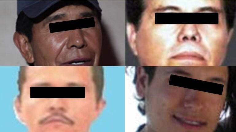 Ellos son los cuatro mexicanos más buscados por la DEA