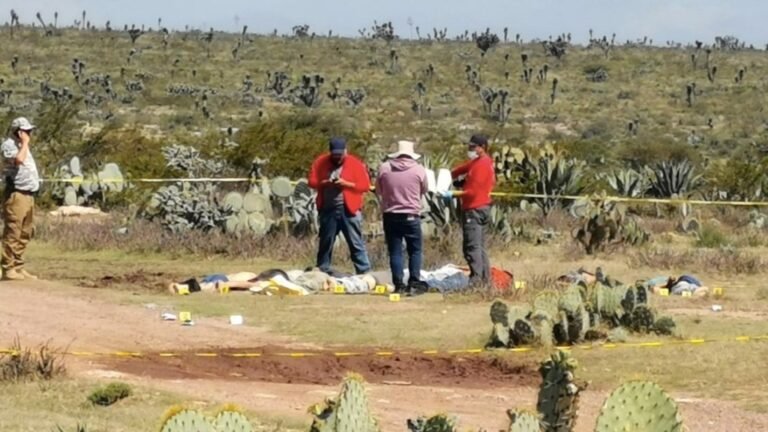 Localizan nueve cuerpos con signos de tortura en Zacatecas