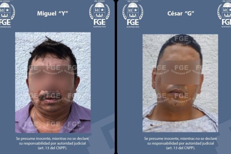 Capturan a dos sujetos implicados en balacera en hotel de Quintana Roo