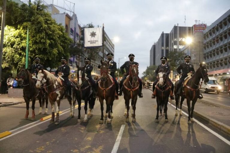 Todo listo para el desfile del 20 de Noviembre