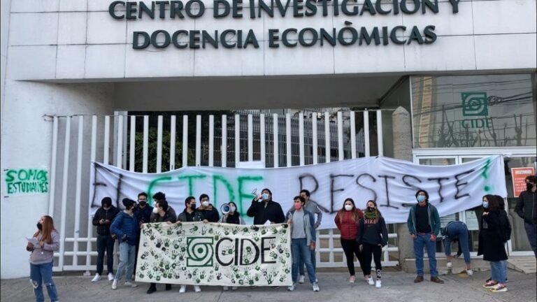 Alumnos del CIDE convocan a marcha el sábado