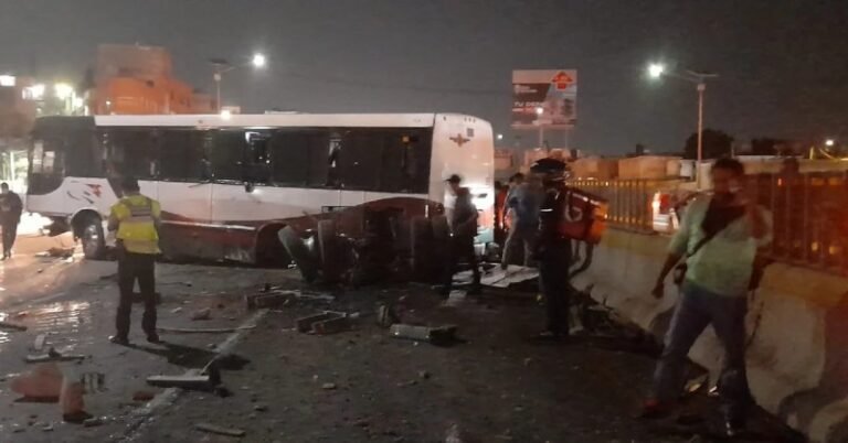 Accidente en la México-Pachuca deja 21 lesionados