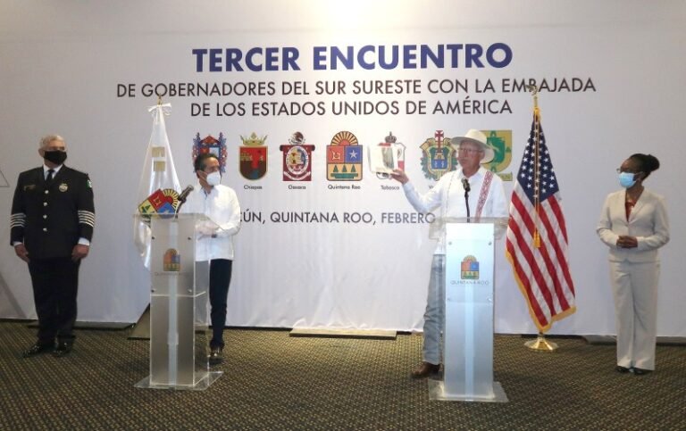 Embajada de EE.UU. reconoce avances en seguridad en Quintana Roo