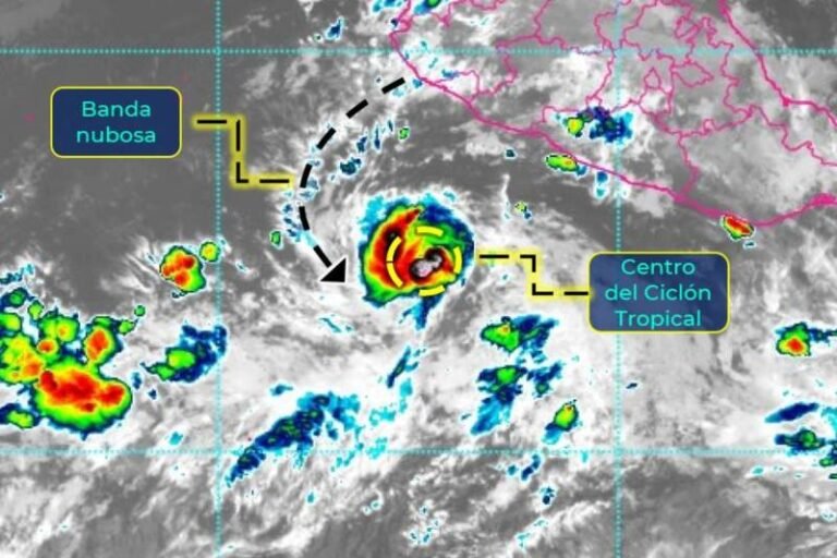 Se forma la tormenta tropical Orlene en el Pacífico mexicano