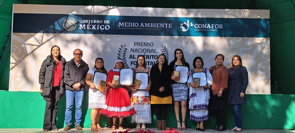 Mujeres de Q.Roo ganan Premio al Mérito Forestal