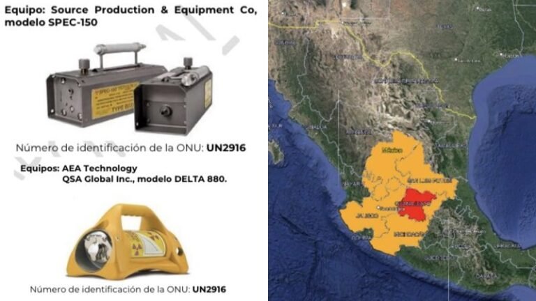 Alerta en siete estados por robo de fuente radioactiva en Salamanca