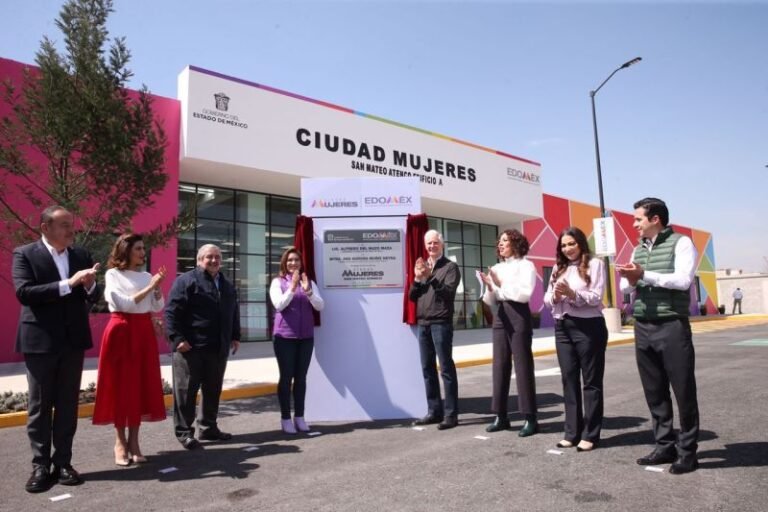 Inauguran Ciudad Mujeres, ahora en San Mateo Atenco