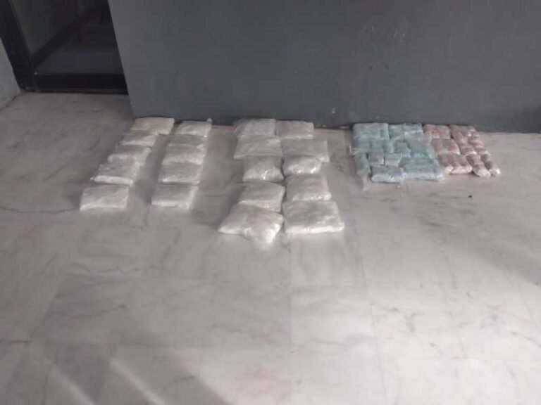 Interceptan en Matamoros paquete con drogas enviadas desde Nuevo León