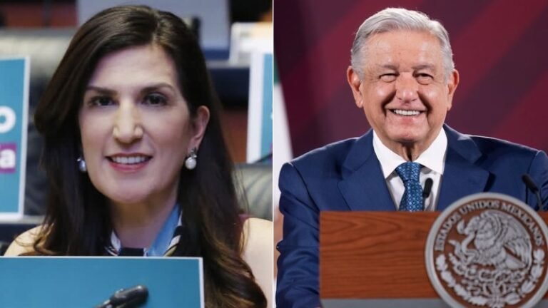 Senadora Kenia López Rabadán denunciará a AMLO por llamar a votar por su partido