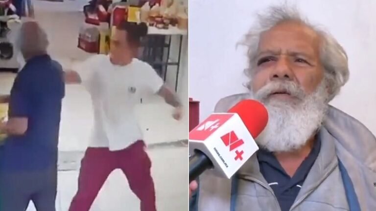 #Video Sujeto agrede en mercado de Ecatepec a adulto mayor