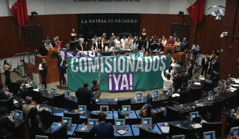 Morena no cumple acuerdo y Ricardo Salgado no reúne votos para ser comisionado del INAI; oposición toma la tribuna