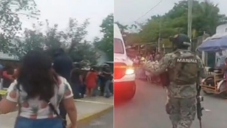 Ataque armado en tianguis de Cancún deja cuatro lesionados