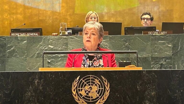 Resalta Alicia Bárcena ante ONU política de “primero los pobres”