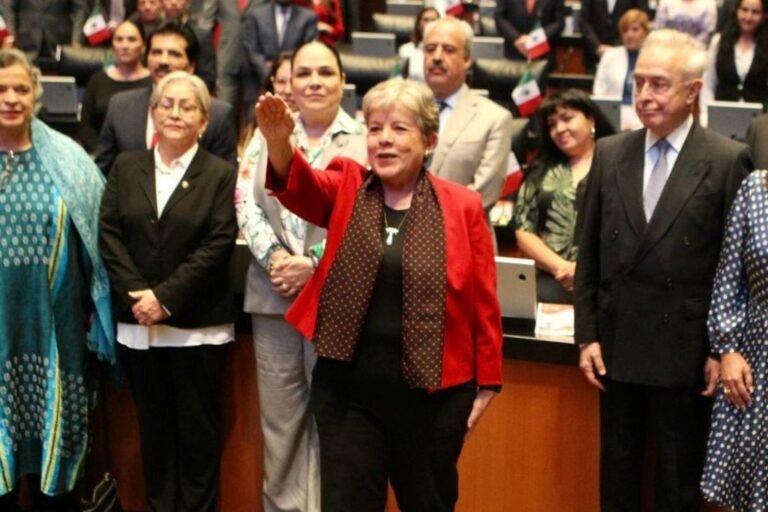 Senado ratifica nombramiento de Alicia Bárcena como canciller