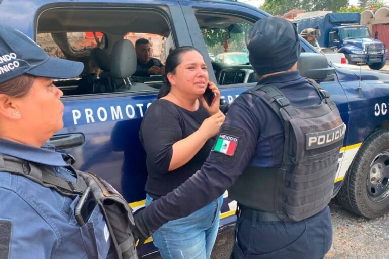 Policías de Morelos agreden a la periodista Estrella Pedroza en Cuernavaca