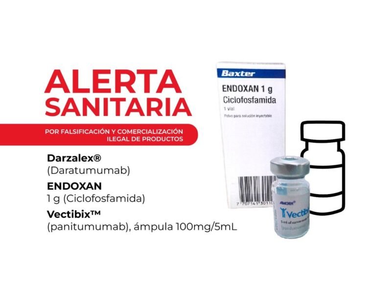 Cofepris alerta por falsificación y comercialización ilegal de medicamentos oncológicos