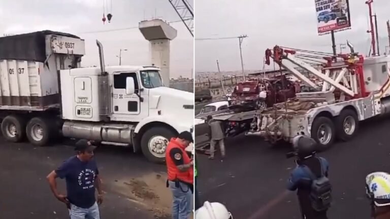 Fuerte accidente sobre la Autopista México-Puebla deja varios lesionados