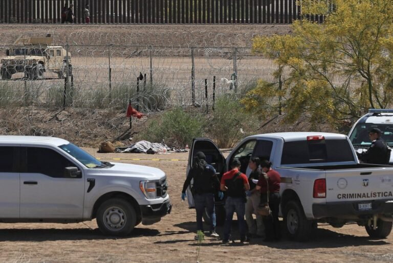 Fiscalía de Chihuahua confirma que migrante hallado en el río Bravo murió por golpes en la cabeza