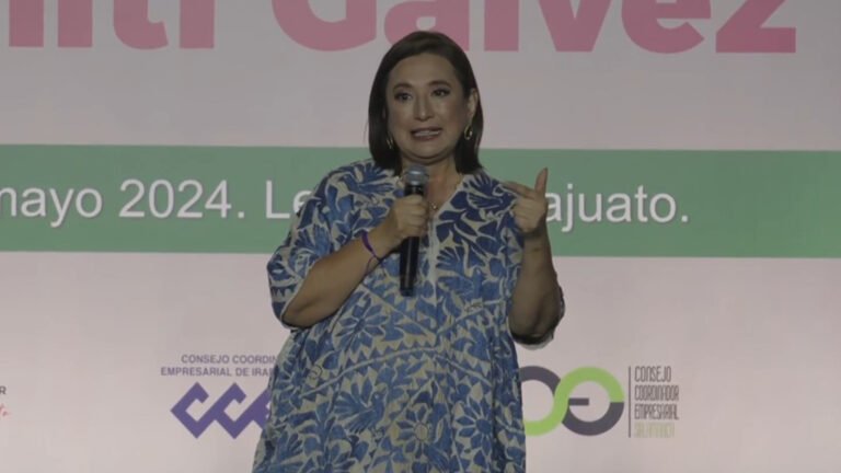 Xóchitl Gálvez acusa a Morena de representar a los delincuentes