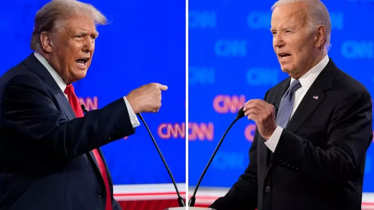 Debate entre Trump y Biden fue menos visto en TV que el primero de 2020