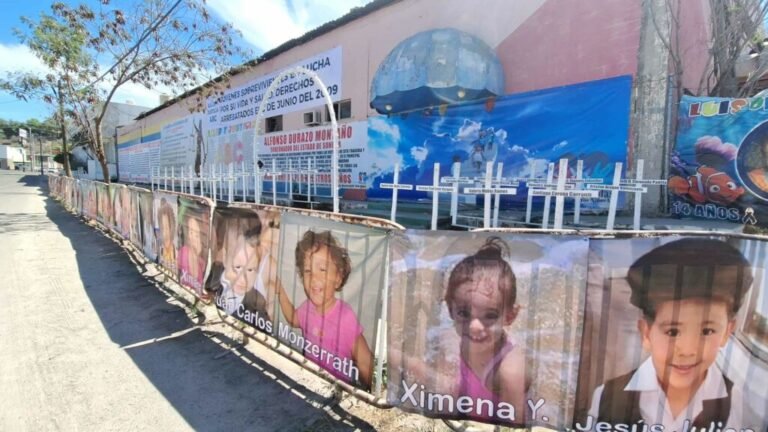 Familiares de niños víctimas exigen justicia a 15 años del incendio de la Guardería ABC