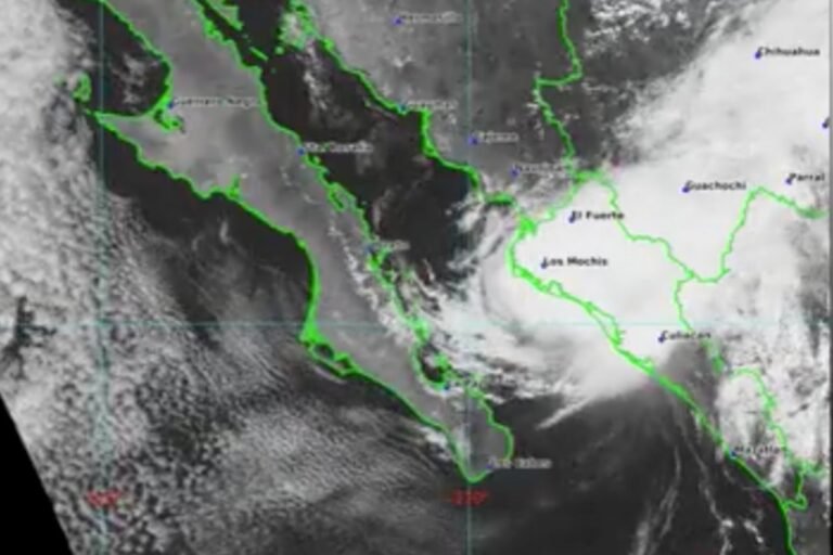 México prevé que “Ileana” toque tierra en Sinaloa y genere lluvias torrenciales