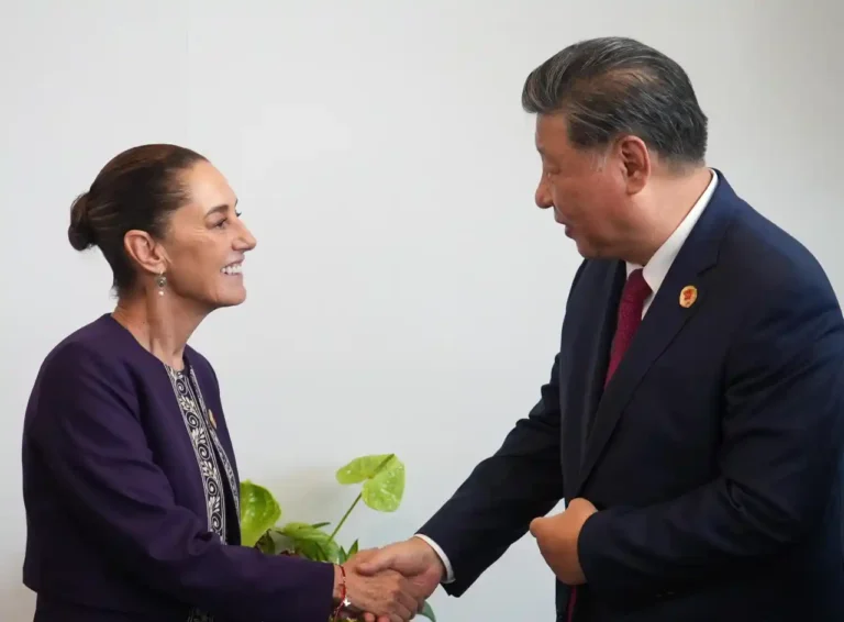 Sheinbaum agradece al presidente de China el apoyo a Acapulco tras Otis