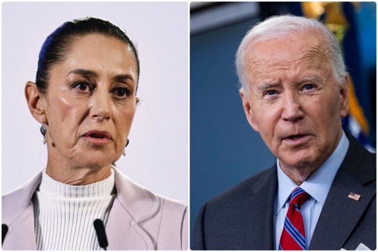 Biden agradece apoyo de Sheinbaum en incautación de fentanilo