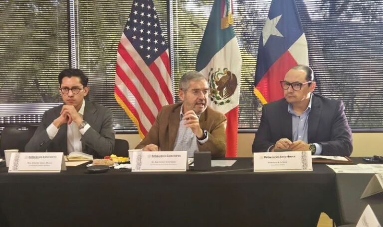 Canciller Juan Ramón de la Fuente coordina estrategia de atención a mexicanos en EE.UU.