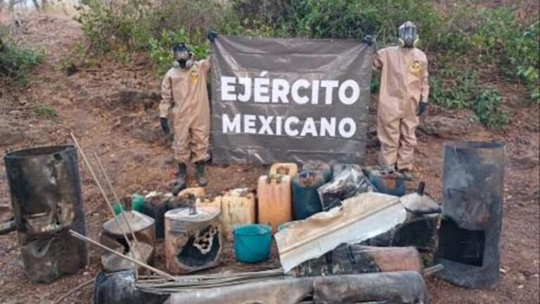 Ejército asegura 3 narcolaboratorios en Sinaloa